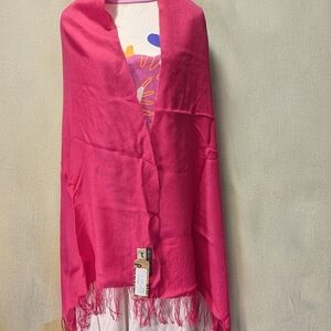 Elegant Pink Women's Scarf
